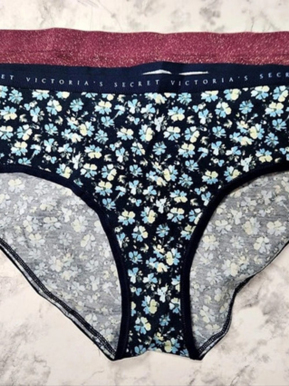 NWT 2 Pairs Victoria's Secret Cotton Hiphugger Panties Size XL